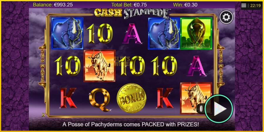 Картинка 3 ігрового апарату Cash Stampede