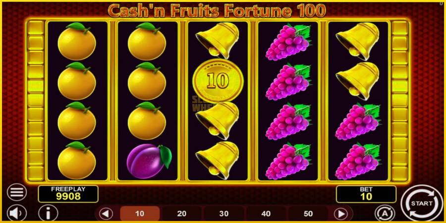 Картинка 3 ігрового апарату Cashn Fruits Fortune 100