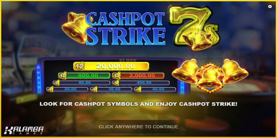 Картинка 1 ігрового апарату Cashpot Strike 7s