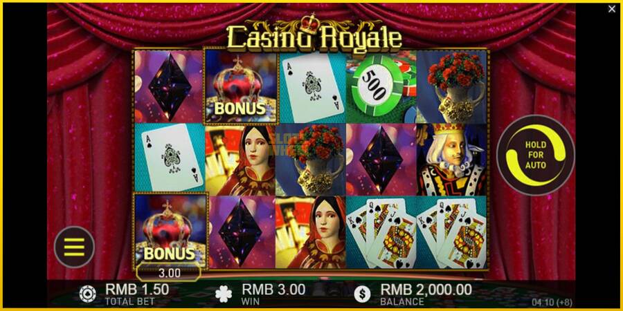 Картинка 1 ігрового апарату Casino Royale