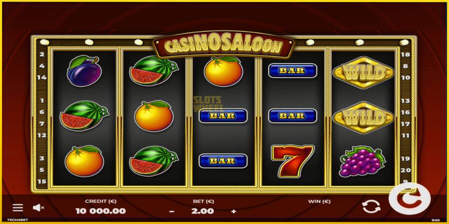 Картинка 1 ігрового апарату Casino Saloon