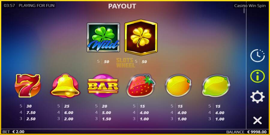 Картинка 4 ігрового апарату Casino Win Spin