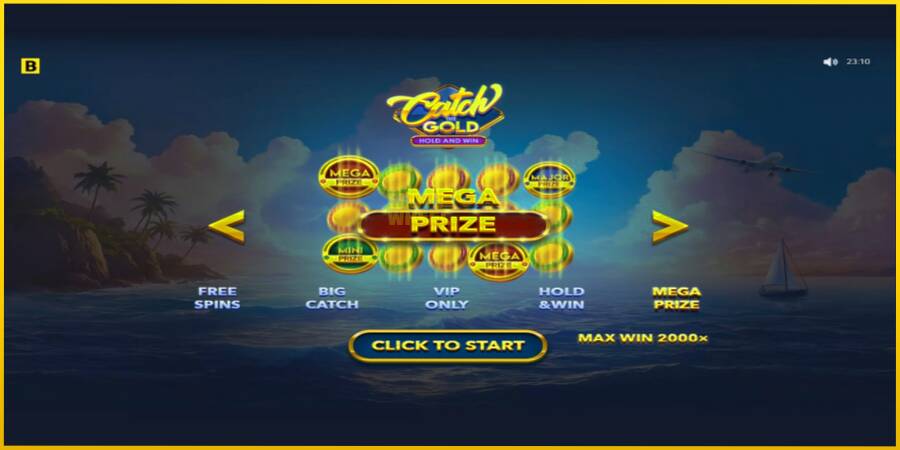 Картинка 1 ігрового апарату Catch The Gold Hold and Win