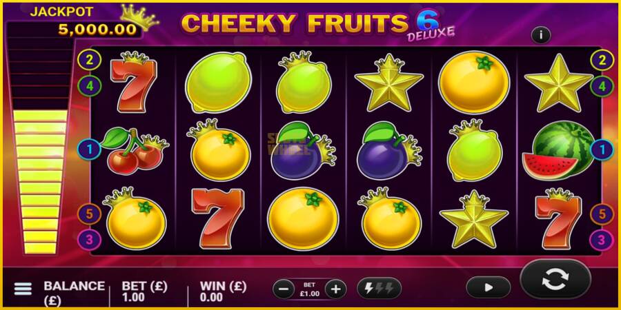 Картинка 2 ігрового апарату Cheeky Fruits 6 Deluxe