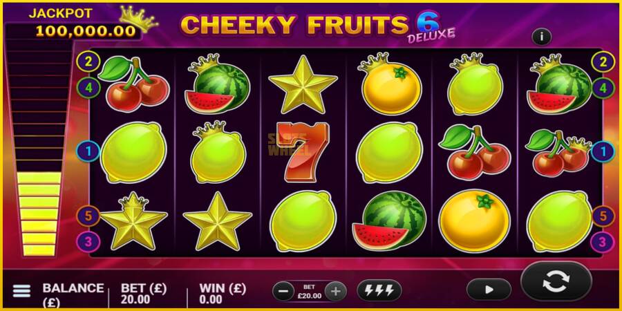 Картинка 4 ігрового апарату Cheeky Fruits 6 Deluxe