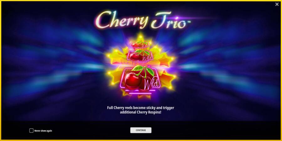 Картинка 1 ігрового апарату Cherry Trio