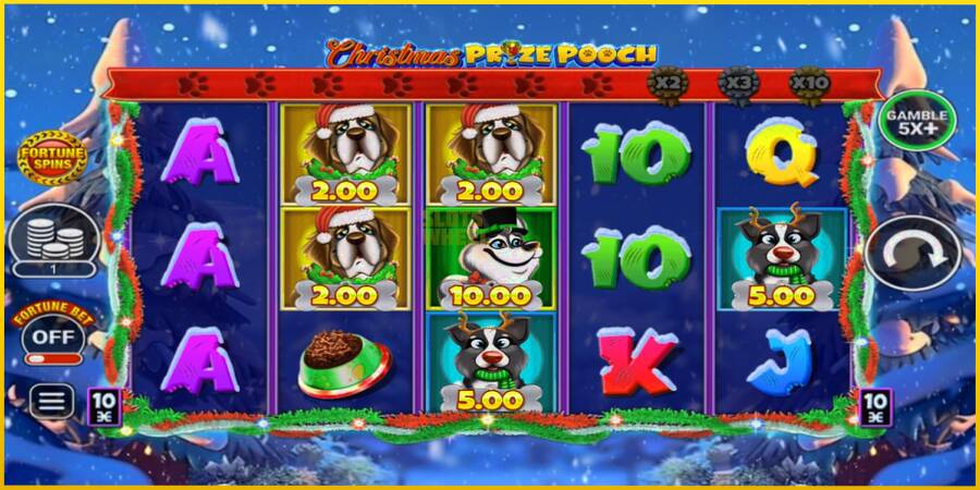 Картинка 1 ігрового апарату Christmas Prize Pooch