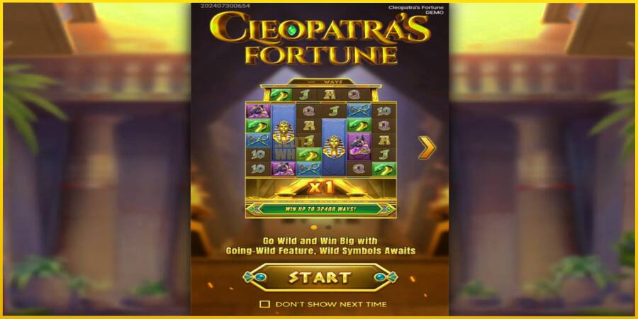 Картинка 1 ігрового апарату Cleopatras Fortune