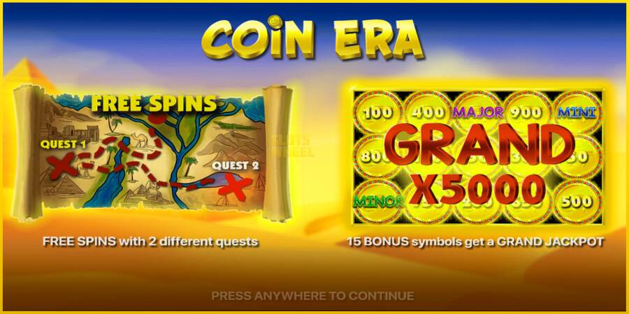 Картинка 1 ігрового апарату Coin Era: Hold to Win