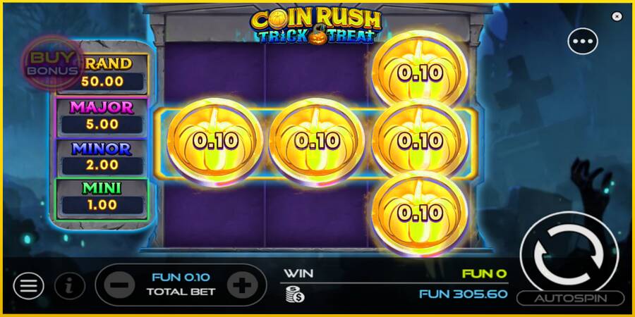 Картинка 3 ігрового апарату Coin Rush: Trick o Treat