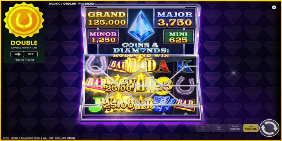 Картинка 3 ігрового апарату Coins & Diamonds: Hold and Win