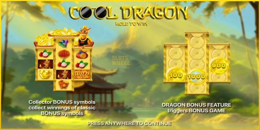 Картинка 1 ігрового апарату Cool Dragon: Hold to Win