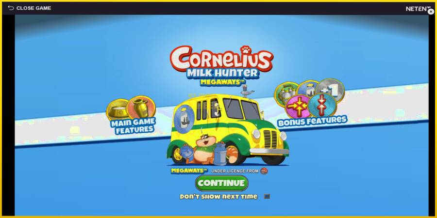 Картинка 1 ігрового апарату Cornelius Milk Hunter Megaways