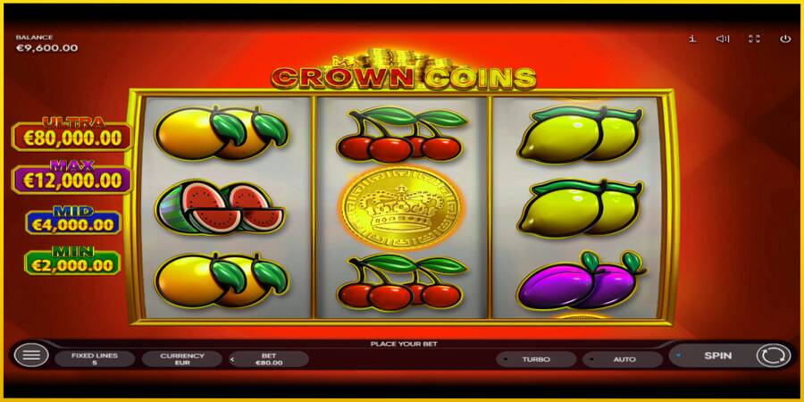 Картинка 2 ігрового апарату Crown Coins