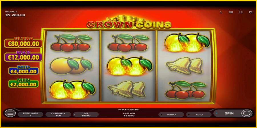 Картинка 3 ігрового апарату Crown Coins