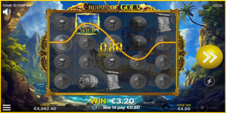 Картинка 2 ігрового апарату Cruise of Gold