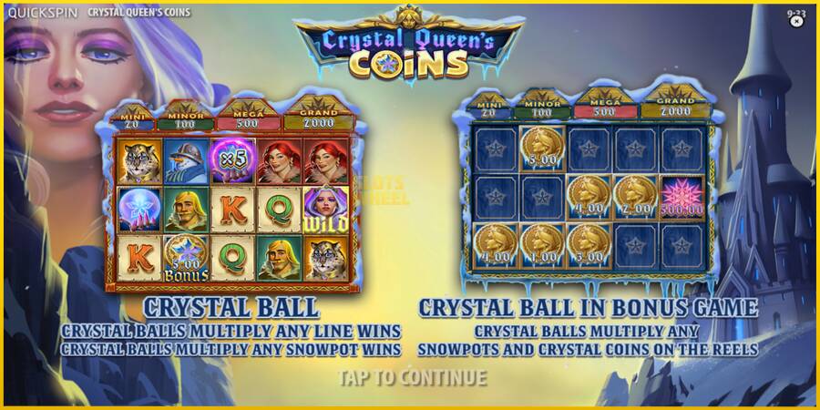 Картинка 1 ігрового апарату Crystal Queens Coins