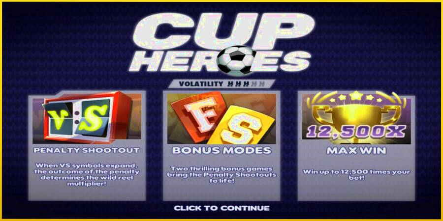 Картинка 1 ігрового апарату Cup Heroes