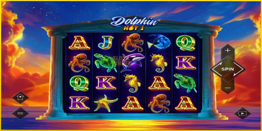 Картинка 1 ігрового апарату Dolphin Hot 1