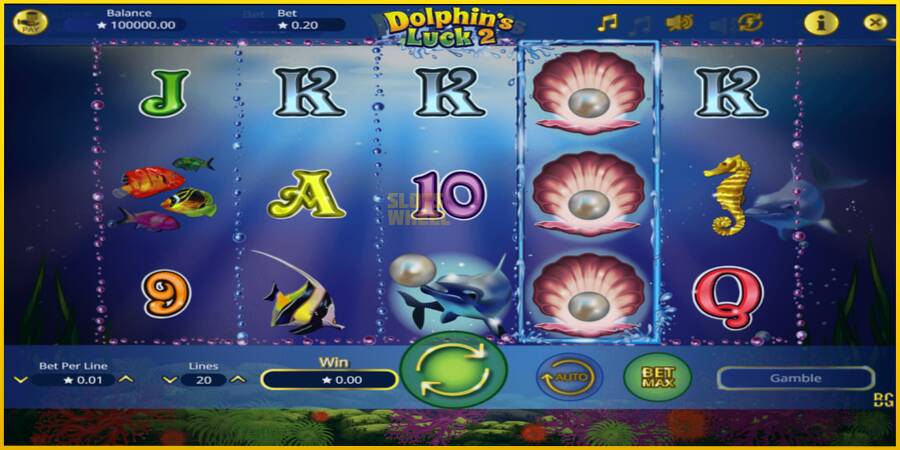 Картинка 1 ігрового апарату Dolphin’s Luck 2