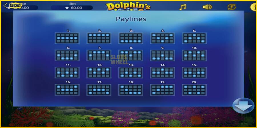 Картинка 5 ігрового апарату Dolphin’s Luck 2