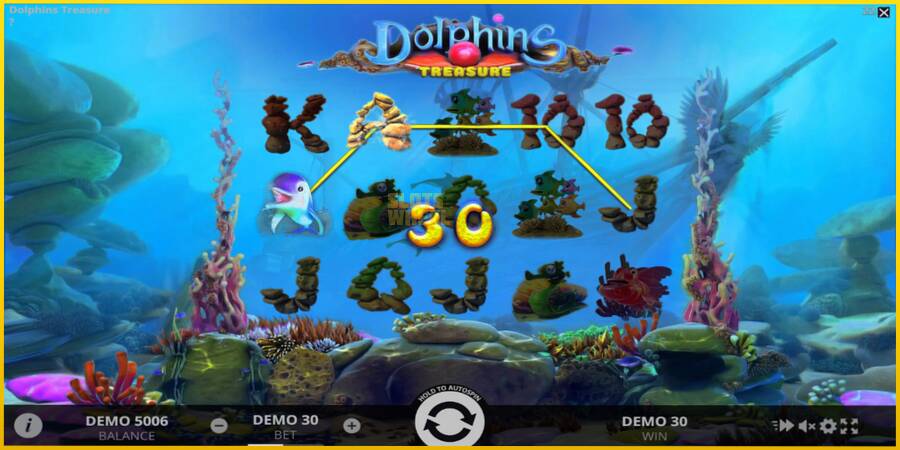 Картинка 3 ігрового апарату Dolphins Treasure