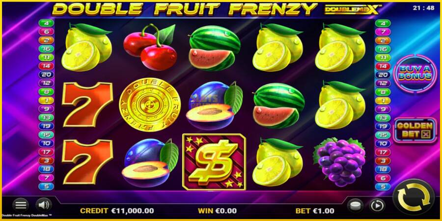 Картинка 1 ігрового апарату Double Fruit Frenzy DoubleMax