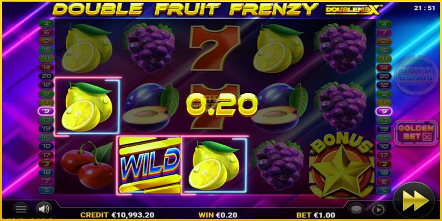 Картинка 4 ігрового апарату Double Fruit Frenzy DoubleMax