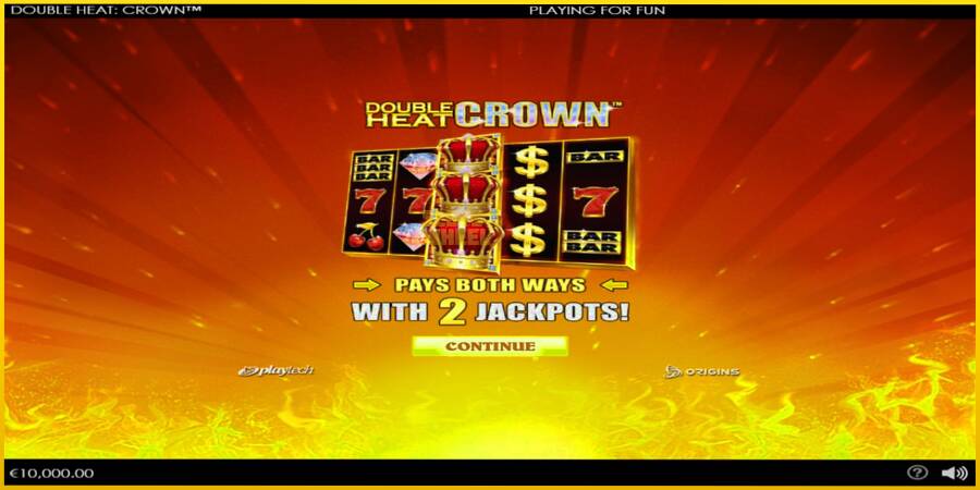 Картинка 1 ігрового апарату Double Heat: Crown