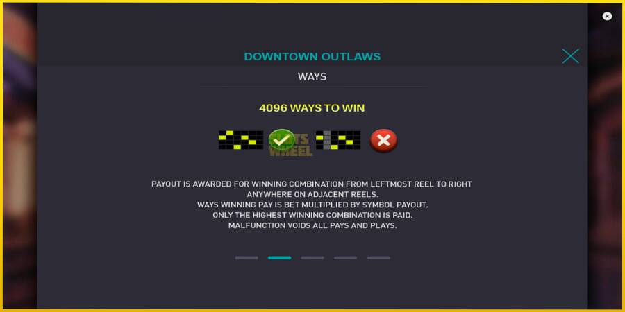 Картинка 6 ігрового апарату Downtown Outlaws