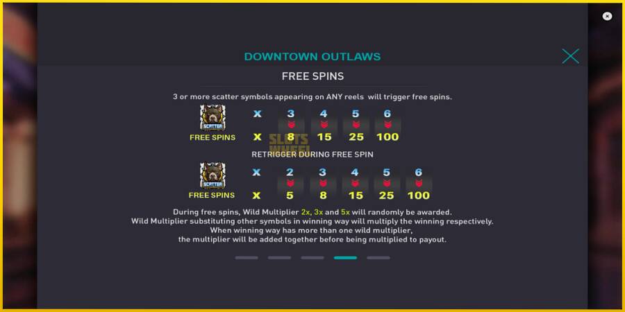 Картинка 7 ігрового апарату Downtown Outlaws