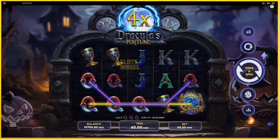 Картинка 3 ігрового апарату Draculas Fortune