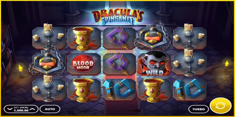 Картинка 1 ігрового апарату Draculas Spinsanity