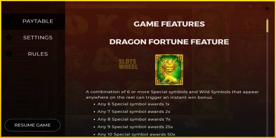 Картинка 5 ігрового апарату Dragon Fortune Frenzy