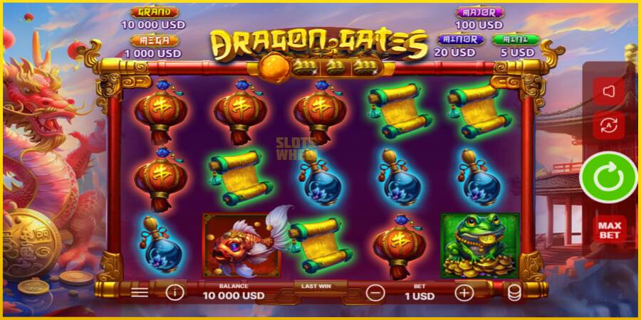 Картинка 2 ігрового апарату Dragon Gates