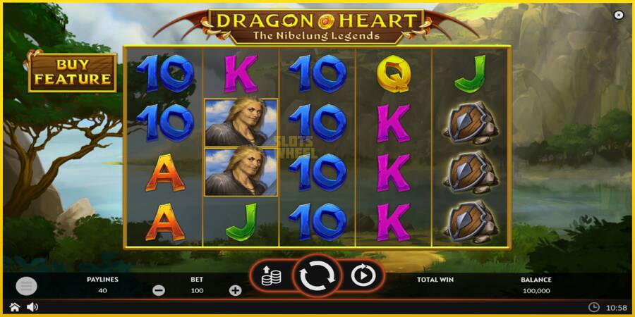 Картинка 2 ігрового апарату Dragon Heart