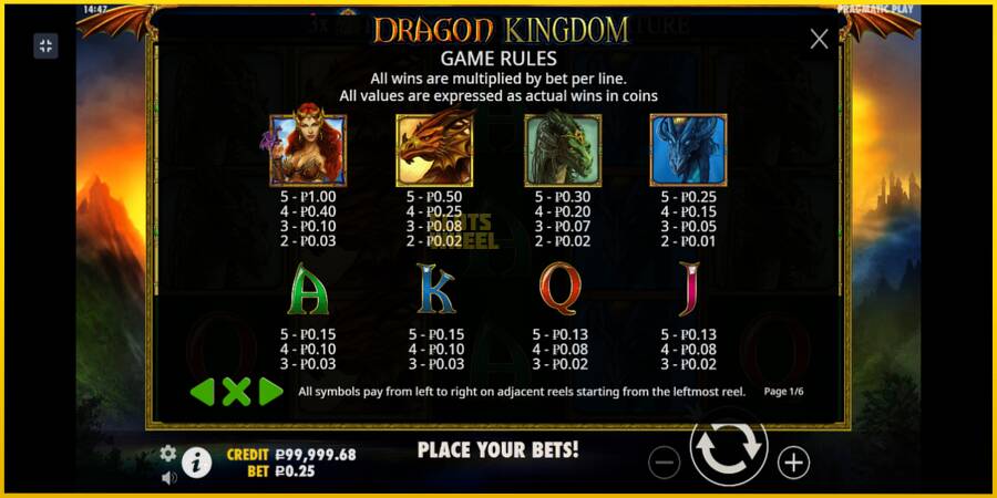 Картинка 4 ігрового апарату Dragon Kingdom