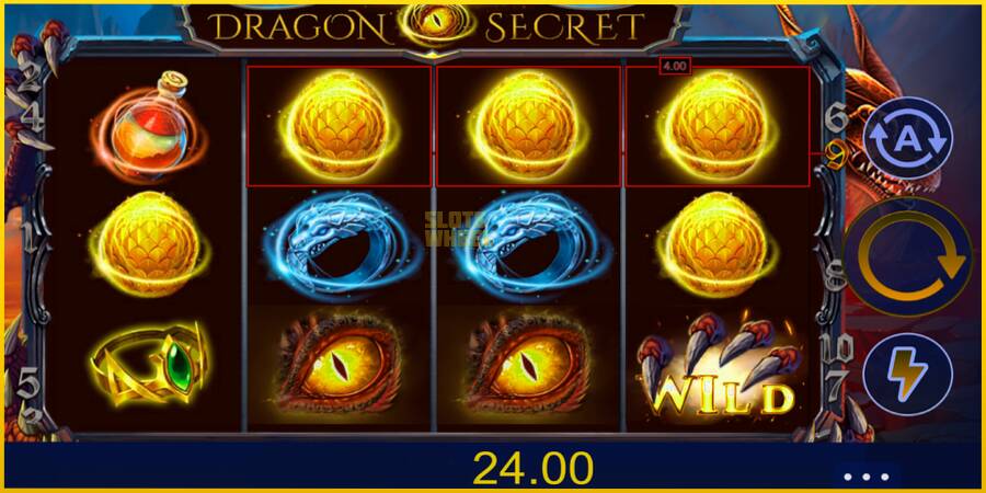 Картинка 2 ігрового апарату Dragon Secret