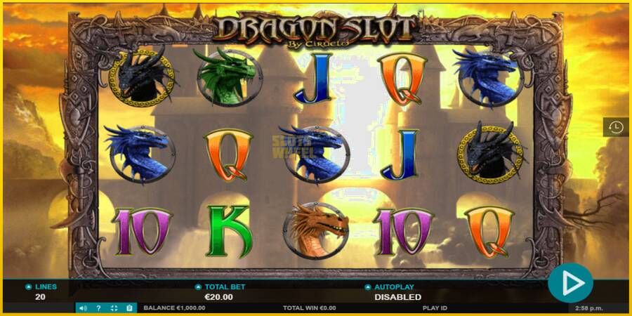 Картинка 2 ігрового апарату Dragon Slot