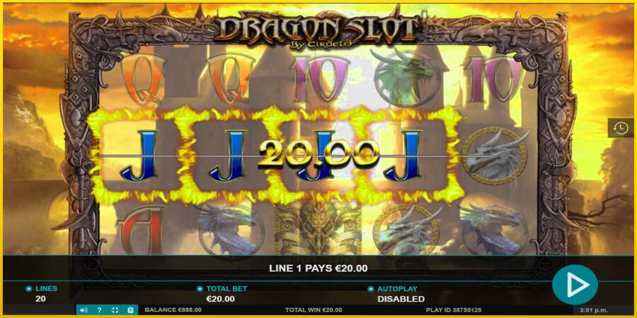 Картинка 4 ігрового апарату Dragon Slot