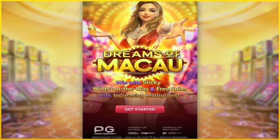 Картинка 1 ігрового апарату Dreams of Macau