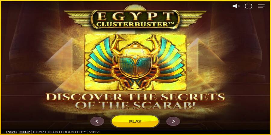 Картинка 1 ігрового апарату Egypt Clusterbuster