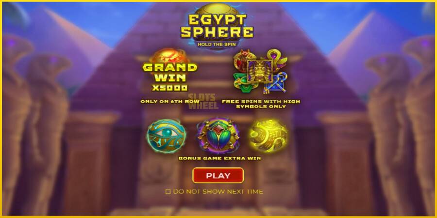 Картинка 1 ігрового апарату Egypt Sphere