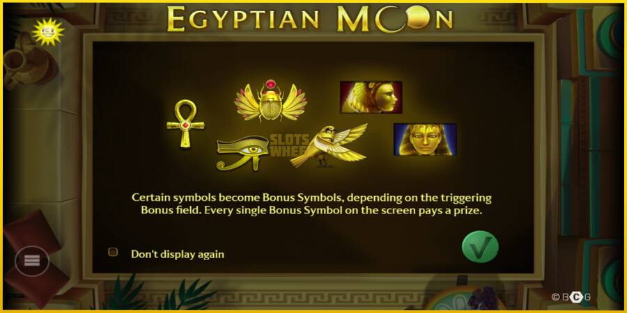 Картинка 1 ігрового апарату Egyptian Moon