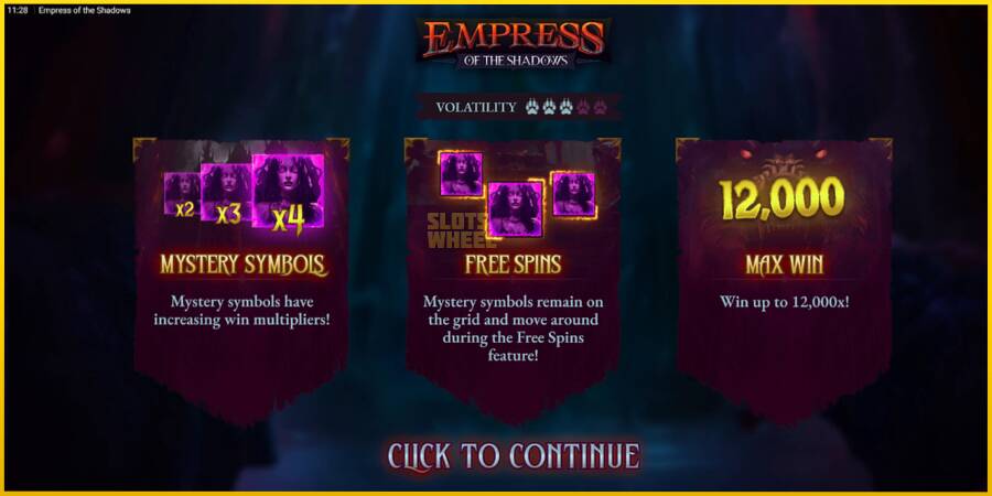 Картинка 1 ігрового апарату Empress of the Shadows