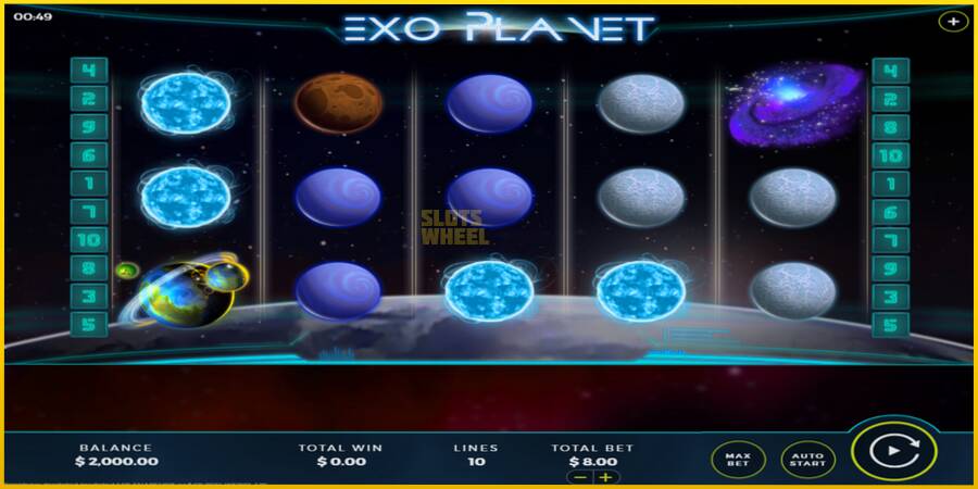 Картинка 1 ігрового апарату Exo Planet