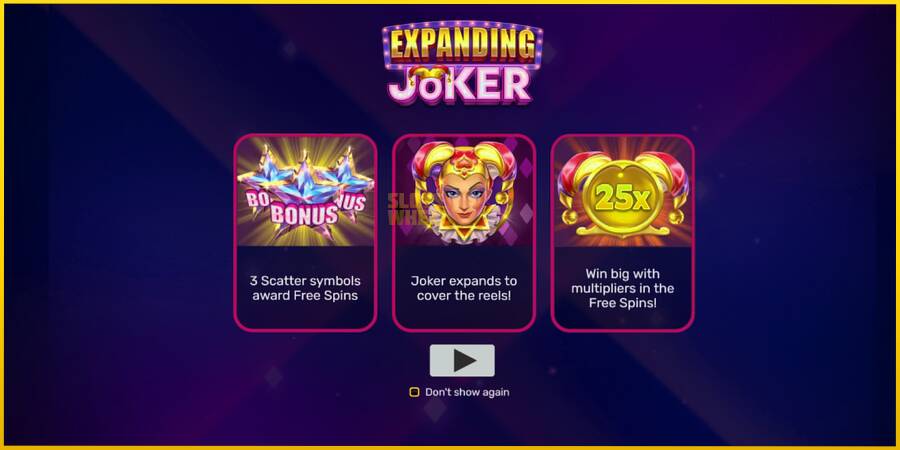 Картинка 1 ігрового апарату Expanding Joker