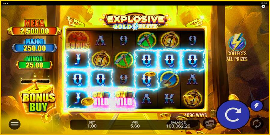 Картинка 5 ігрового апарату Explosive Gold Blitz