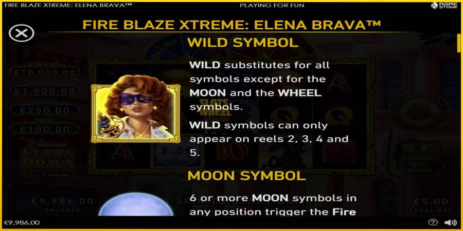 Картинка 4 ігрового апарату Fire Blaze Extreme: Elena Brava