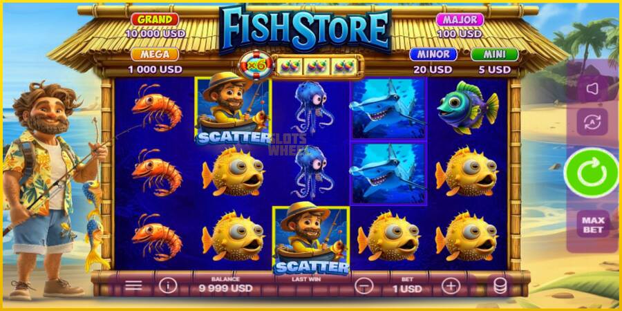 Картинка 2 ігрового апарату Fish Store